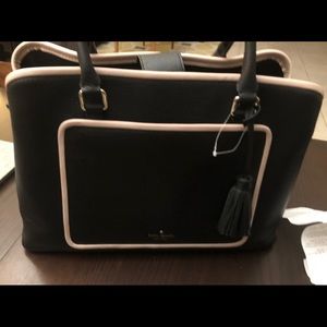KATE SPADE Large Laptop Evangelie LEATHER Bag NWT
